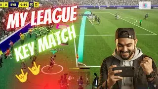 My league key match. Dortmund vs real madrid #efootball
