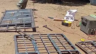 Skilled Hands, Strong Metal / Professional Metal Doors & Windows Made in a Home Workshop