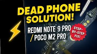 Redmi Note 9 Pro / Poco M2 Pro Dead Solution