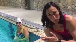 Kraularmzug - richtiges Eintauchen mit der Hand