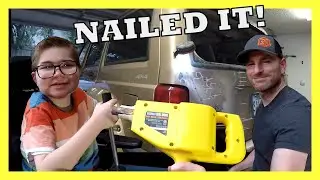 Jeep XJ Build - Pulling Dents with @harborfreight Stud Welder Kit