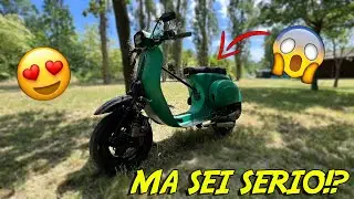38CV DI VESPA IN VETRORESINA 😱👀 | DEA 153CC (58X58)
