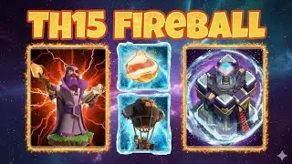 THIS FIREBALL STRATEGY FOR TH 15 IS OVERPOWERED| BXNNY PLAYZzZ | CLASH OF CLANS