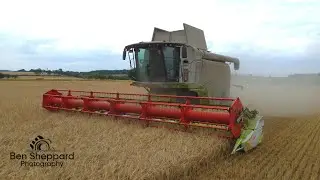 H.E Parkinson combining and Hall Agriculture Baleing and Bale chasing