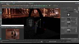 Shading, Lighting and Rendering a device using occlusion and depth with Mental Ray