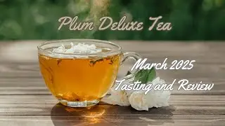 Plum Deluxe Tea of the Month March 2025 Tasting and Review