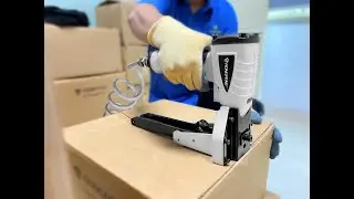 To close a box, corrugated container, carton,choose carton closing stapler rongpeng MTA18 35-15/18