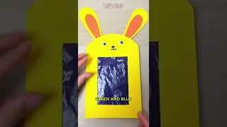 🐰 DIY SQUISH PAD Art &mdash; Just Press and Create! 🎨 #shorts #funny