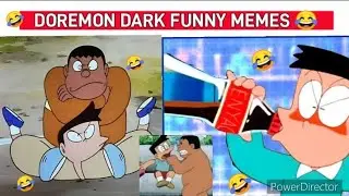 DOREMON FUNNY DARK SCENE MEMES 😂 ll Jiyan Suniyo funny moment ll Nobita Shizuka deleted scene 😂