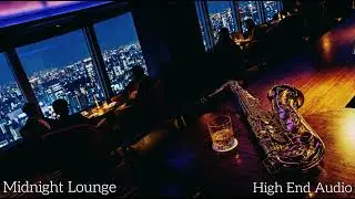 Relaxing Smooth Jazz - Midnight City Ambience 🎷 Deep & Soulful Saxophone for Sleep [High-End Audio]