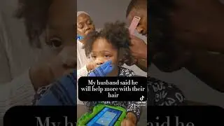 Dad takes down autistic daughter's hair #autism #sensory #overload #hair #foryou #fyp #fypシ゚viral
