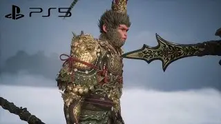 black might wukong day 1 ps5 | mute gameplay
