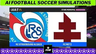 STRASBOURGE vs METZ ⚽ Ligue 1 2025/26 Matchday 18 🟩 EA FC 26 Simulation