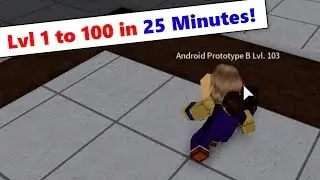 Lvl 1 to 100 in 25 Minutes! (No Gamepass) | DBZ Final Stand
