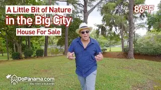 A Little Bit of Nature in the Big City House For Sale in Panama City, Panama! 🌳🏡