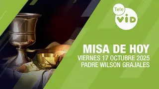 Misa de hoy ⛪ Viernes 17 Octubre de 2025, Padre Wilson Grajales #TeleVID #MisaDeHoy #Misa