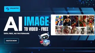 Конвертируйте изображения в видео с помощью ИИ БЕСПЛАТНО | Создавайте неограниченное количество в...