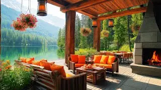 Riverside Sunset Jazz Lounge 🎵 | Cozy Vibes & Relaxing Music for Peaceful Moments