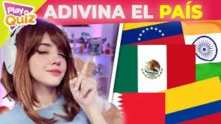 CUÁNTAS BANDERAS CONOCES? || Itsmidnaa reacciona PLAY QUIZ ||