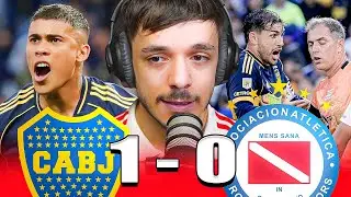 A ESTO HEMOS LLEGADO... BOCA 1-0 ARGENTINOS / BENITO SDR
