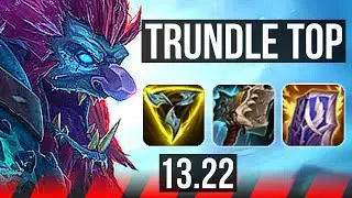 TRUNDLE vs RUMBLE (TOP) | Comeback | KR Diamond | 13.22