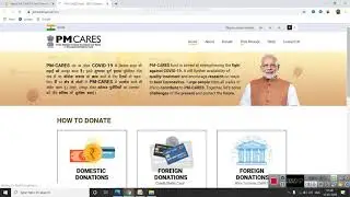 How to donate and download pm cares fund receipt //COVID-19//2020.(download pm cares fund receipt )