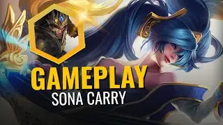 TFT - THIS IS THE BEST SONA CARRY GAME YOU'LL SEE TODAY!!! - Sep 16