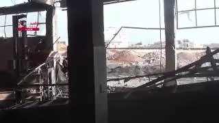 Aleppo &ndash;Al Atareb: bakery destroyed in suspected Russian warplanes shelling 17 Nov 2015