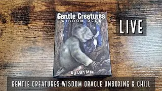 Gentle Creatures Wisdom Deck | Unboxing, Flip Through, and Chill LIVE