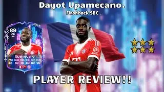 🧱⭐ 89 Rated Dayot Upamecano Player Review! Flashback Player SBC.!🧱⭐. FC 26 Ultimate Team.