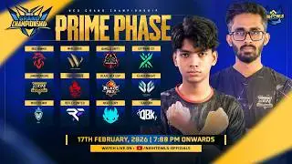 [🔴LIVE] PRIME PHASE - 40K PRIZEMONEY || NEO GRAND CHAMPIONSHIP S2 ft. @Blade_On_Top@JB.FREAK22 ​
