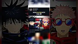 Gojo took them to Tokyo 😅😂 || #jujutsukaisen #mixtape #jjk #shorts