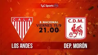 Primera B Nacional: Los Andes vs. Deportivo Morón  | #BNacionalenTyC
