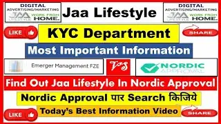 Jaa Lifestyle Most Important Information About KYC Department | Emerger Law vs Nordic Approval AS