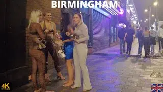 Birmingham UK Walking Tour 2022 - Broad Street