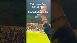 #tnpl2022 #semifinal #shahrukhkhan #six
