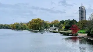 Lush Green London 4K Walk Sharkmama - Hyde Park with a color splash