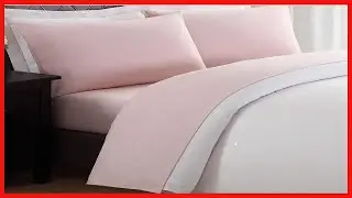 My World Laura Hart Kids Solid Blush Twin Sheet Set