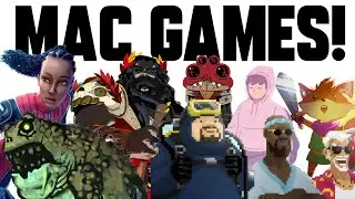 Top 10 RECENT Steam Games Native for  Mac! (2020-2023!)