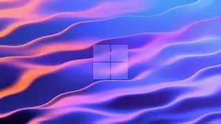 windows logo waves 4k live wallpaper
