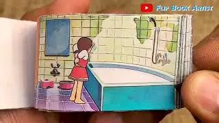 Doraemon Cartoon Flipbook #158 |GianSuneo Pulls Shizuka Clothes Flip Book | FlipBook Artist 2026