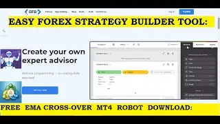 EASY FOREX STRATEGY BUILDER. HOW TO DEVELOP MT4 & MT5 TRADING ROBOTS WITH NO CODING SKILLS. 👨🏾&zwj;💻👉🤖📈📉