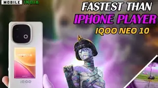 IQOO NEO 10 BETTER THAN IPHONE SMOOTH + 120 FPS 💀 BGMI 4.2 UPDATE TEST / STABLE Or NOT ? HEATING 🤔