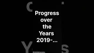 My art progress over the years 2019- till date #artistshubhamlalotra #artinprogress #heavypaint