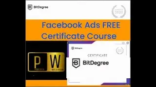 Facebook Ads Free Certificate Course by BitDegree