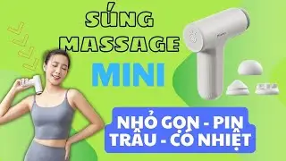 S&uacute;ng massage mini Meavon 3S Nhỏ Gọn - Pin Tr&acirc;u - Massage Nhiệt