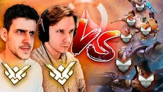 PUEDEN 2 GRAND MASTER GANAR A 6 PLATAS en OVERWATCH? c/ @Sesuko