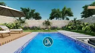 Modern Backyard design