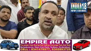 KHAJA BILAL AHMED JOIN AIMIM | CONGRESS LEADER RE JOIN MIM |