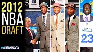 2012 NBA Draft Highlights - Selections Of Anthony Davis, Lillard, Beal, Barnes, Draymond Green!